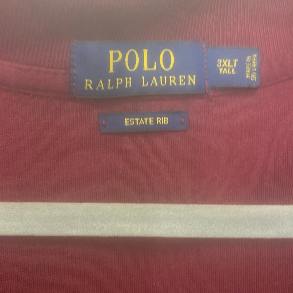 Ralph Lauren Polo quarter length zipper sweater